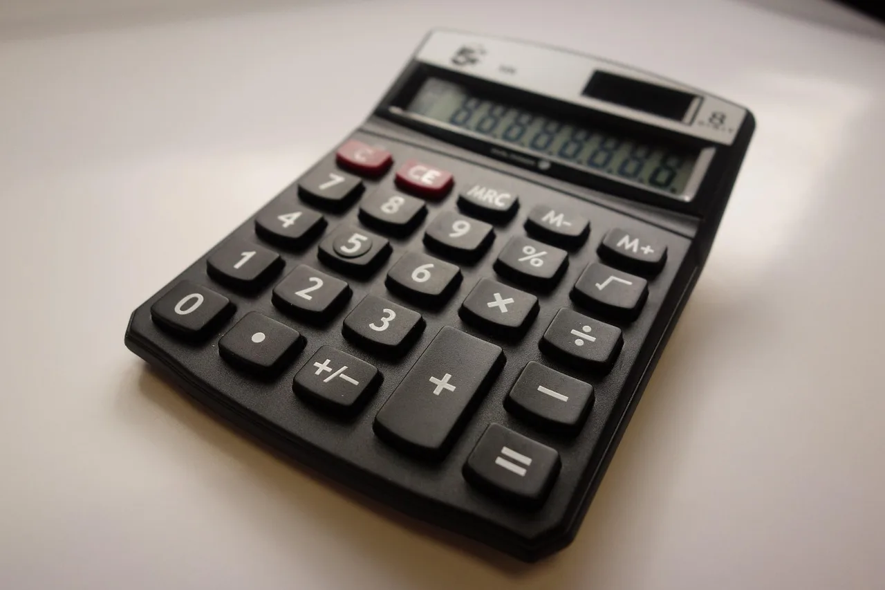 calculator, account, office automation, figures